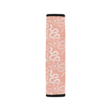 Snake lilies flower pattern Car Seat Belt Cover