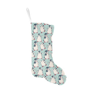 Cute Penguin pattern Christmas Stocking