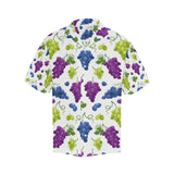 Grape pattern Men's All Over Print Hawaiian Shirt