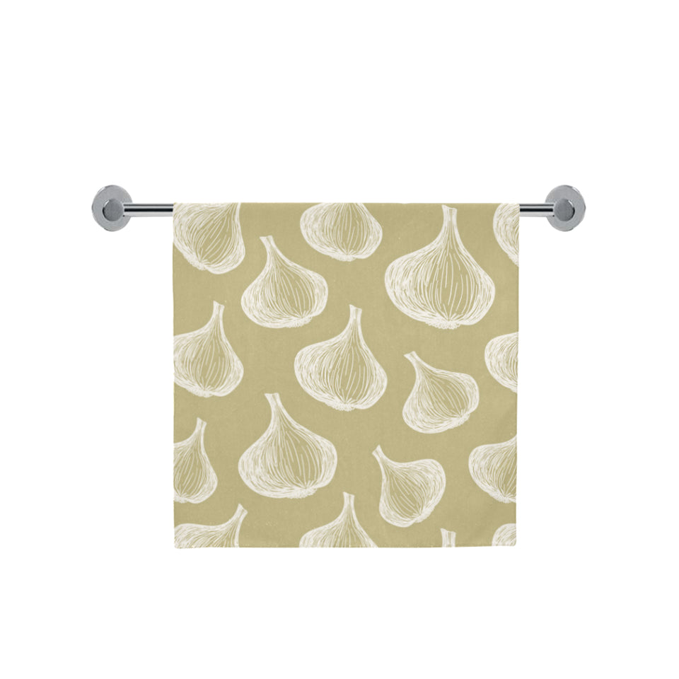 Garlic design pattern Bath Towel