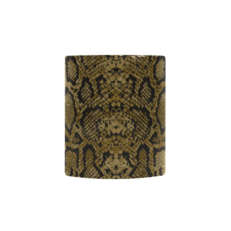 Snake skin pattern Morphing Mug Heat Changing Mug