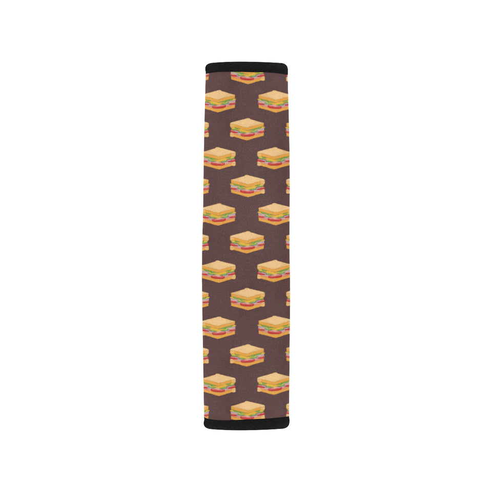 Sandwich Pattern Print Design 04 Car Seat Belt Cover