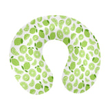 Lime design pattern U-Shaped Travel Neck Pillow
