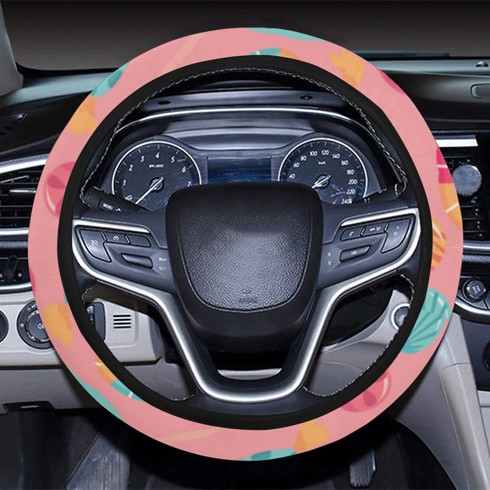 Colorful candy pattern Car Steering Wheel Cover