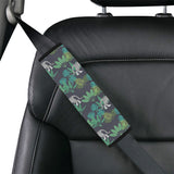 white bengal tigers tropical plant Car Seat Belt Cover