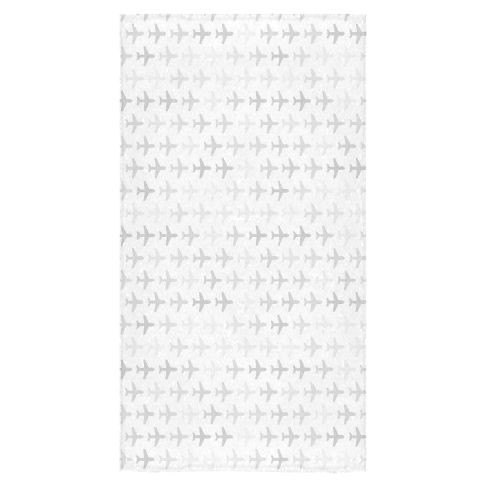 Airplane print pattern Bath Towel