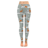 Beautiful deers Winter Christmas Women's Legging Fulfilled In US