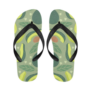 Avocado pattern Unisex Flip Flops
