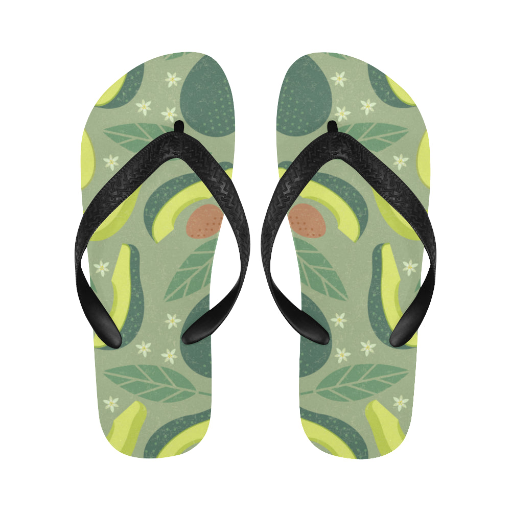 Avocado pattern Unisex Flip Flops