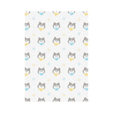 Cute Siberian Husky pattern House Flag Garden Flag