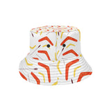 Waterclor boomerang Australian aboriginal ornament Unisex Bucket Hat