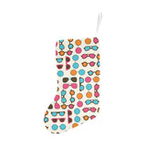 Sun Glasses Pattern Print Design 03 Christmas Stocking