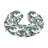 Japanese wave pattern U-Shaped Travel Neck Pillow