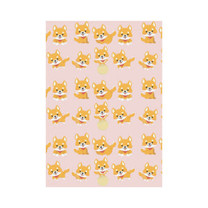 Cute shiba inu dog pattern House Flag Garden Flag