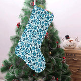Hibiscus Pattern Print Design 04 Christmas Stocking