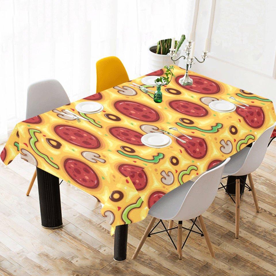 Pizza texture pattern Tablecloth