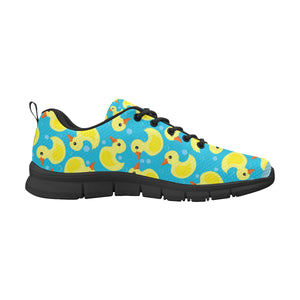 Duck Toy Pattern Print Design 04 Men's Breathable Sneakers ( Model 055)