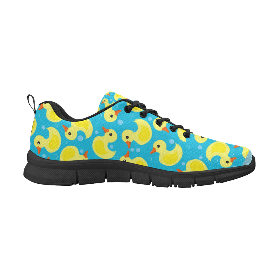 Duck Toy Pattern Print Design 04 Men's Breathable Sneakers ( Model 055)