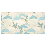 Bonsai bamboo stork japanese pattern cream theme Tablecloth