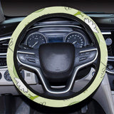 Cute frog dragonfly pattern Car Steering Wheel Cover