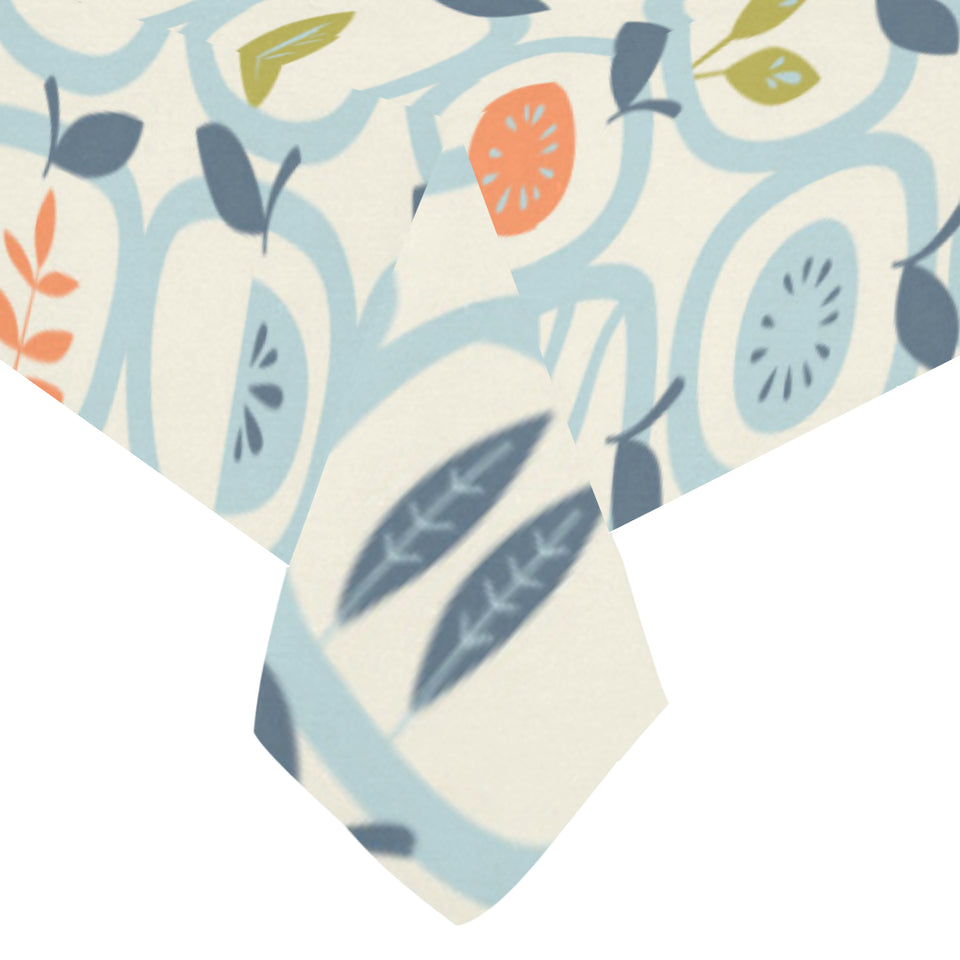 apples leaves pattern Tablecloth