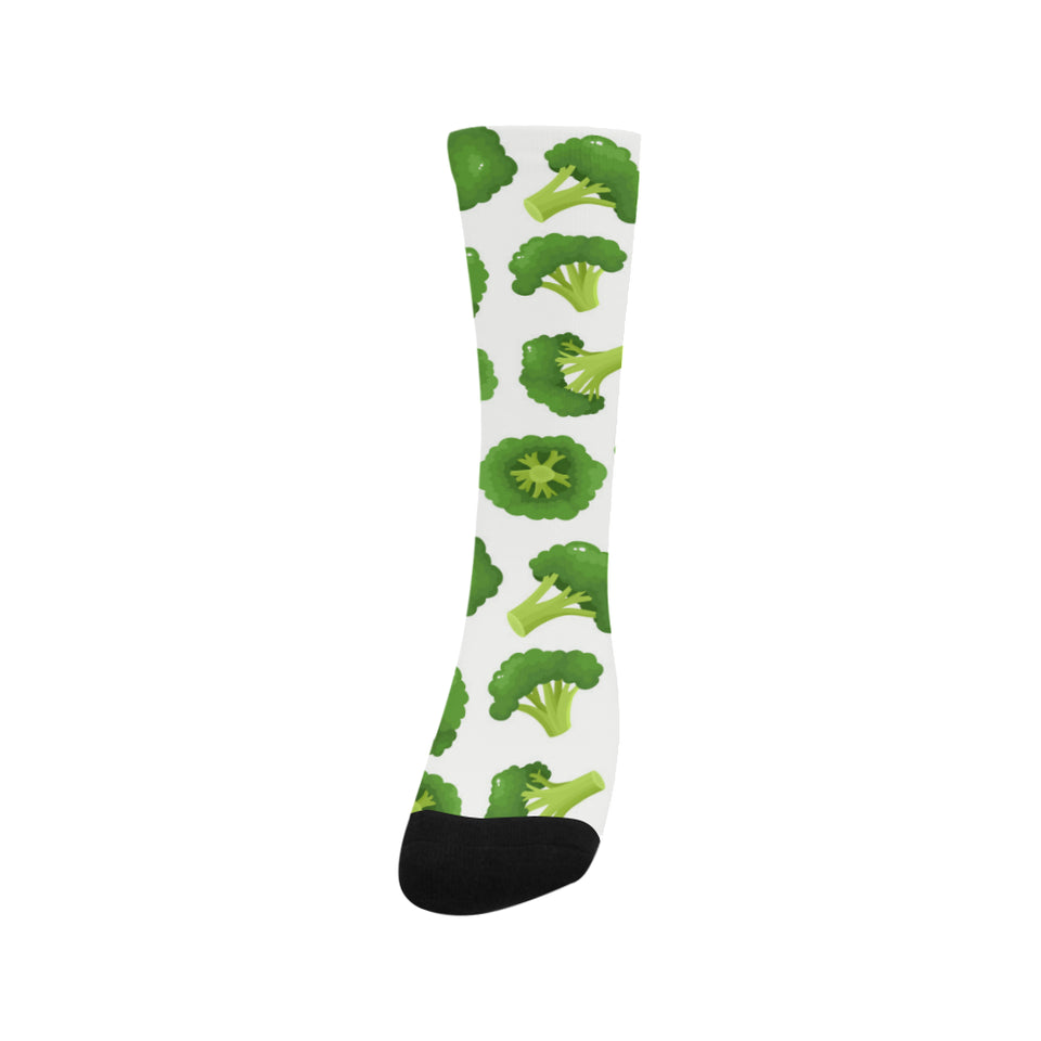 Cute broccoli pattern Crew Socks