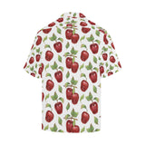 Red apples pattern Men's All Over Print Hawaiian Shirt