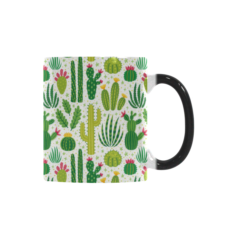 Cactus pattern copy Morphing Mug Heat Changing Mug