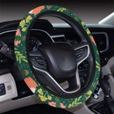 Squirrel Pattern Print Design 03 Car Steering Wheel Cover