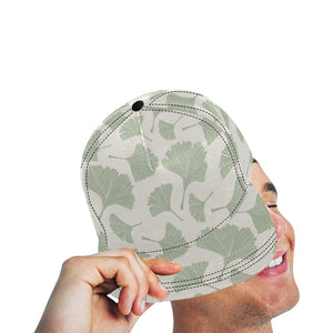 Ginkgo leaves pattern All Over Print Snapback Cap