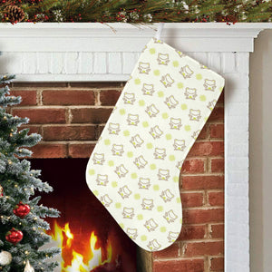 Cute cartoon frog baby pattern Christmas Stocking