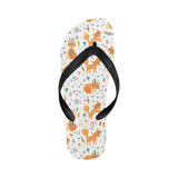cute tribal fox pattern Unisex Flip Flops
