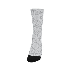 arabic star pattern Crew Socks