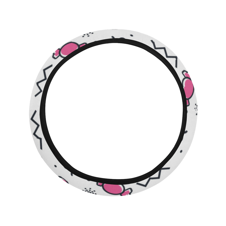 Candy design pattern Car Steering Wheel Cover