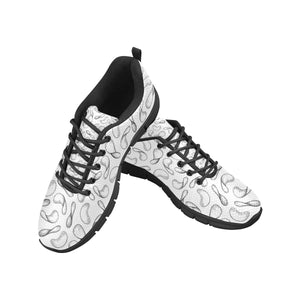 Potato Chips Pattern Print Design 04 Women's Sneaker Shoes