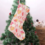 Hand drawn heart design pattern Christmas Stocking