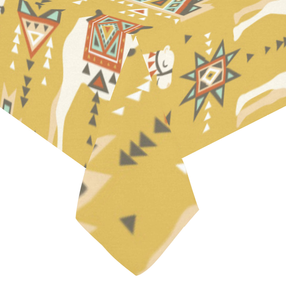 Camels ethnic motif pattern Tablecloth