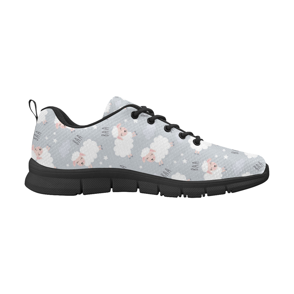 Sweet dreams sheep pattern Women's Sneaker Shoes