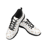 Jack Russel Pattern Print Design 05 Men's Breathable Sneakers ( Model 055)
