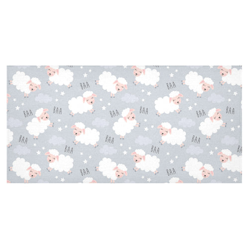 Sweet dreams sheep pattern Tablecloth