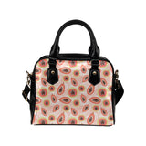 papaya leaves pattern Shoulder Handbag