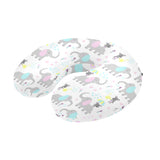 Cute elephant mouse pattern U-Shaped Travel Neck Pillow
