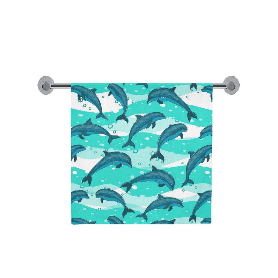 Dolphin sea pattern Bath Towel