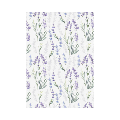 Hand painting Watercolor Lavender House Flag Garden Flag