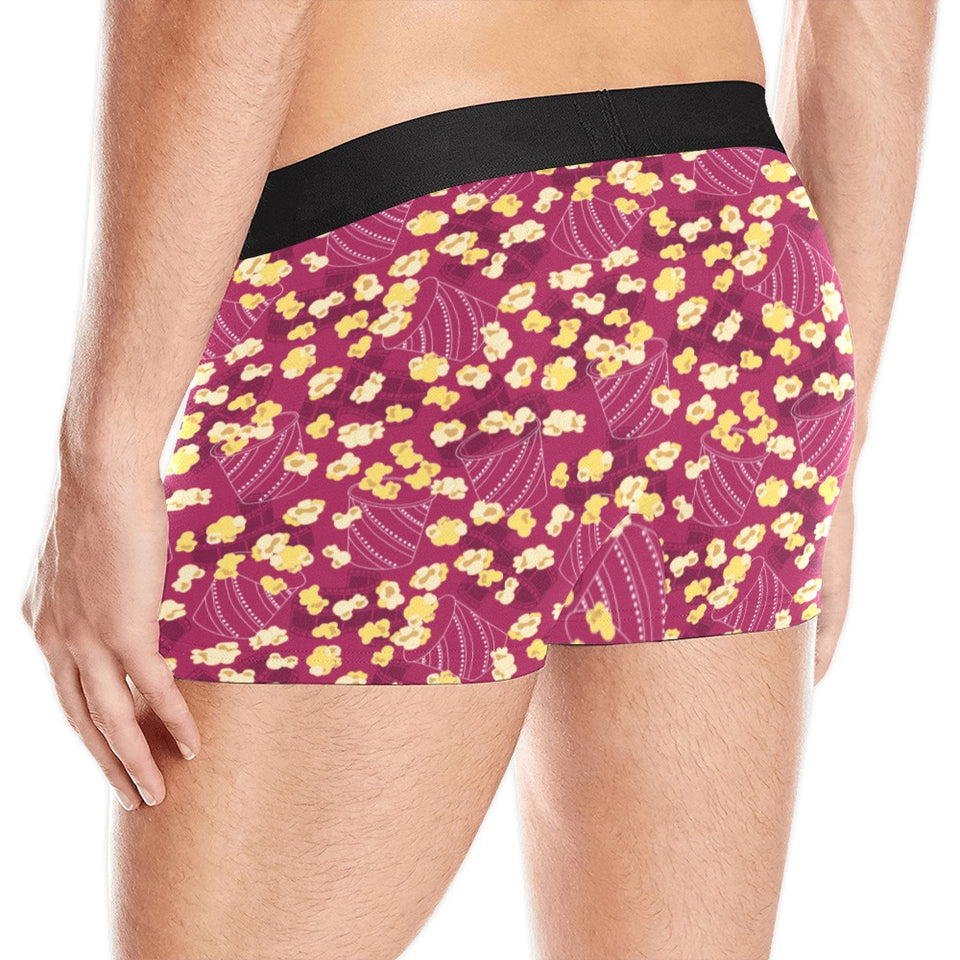 Popcorn Pattern Print Design 02 Men's All Over Print Boxer Briefs Men's Underwear