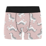 Cute zebra pattern Men's All Over Print Boxer Briefs Men's Underwear