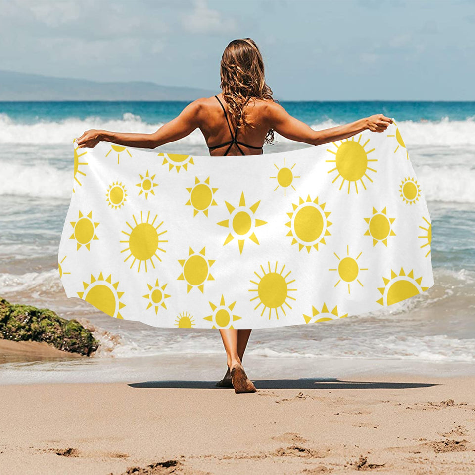 Sun pattern Beach Towel