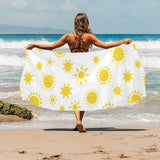 Sun pattern Beach Towel