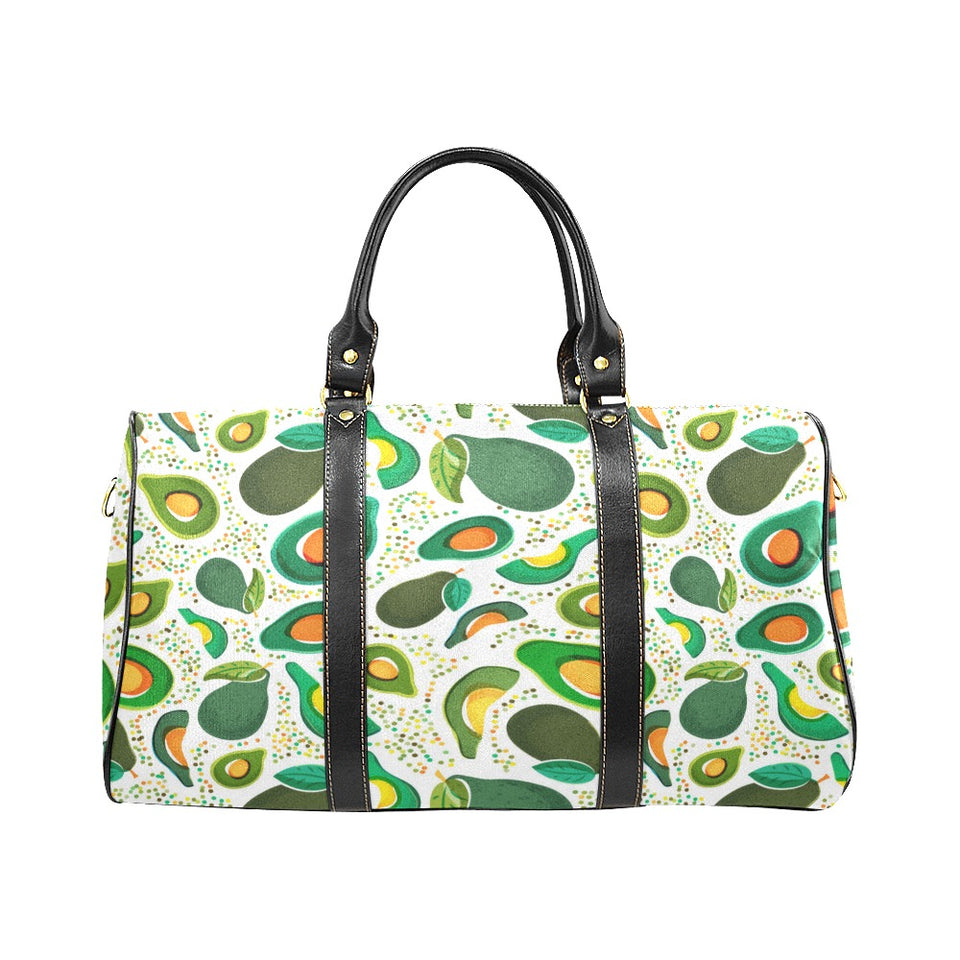 Avocado design pattern Travel Bag