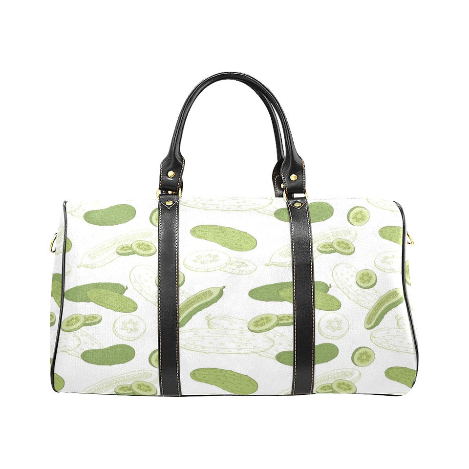 Cucumber sketch pattern Travel Bag